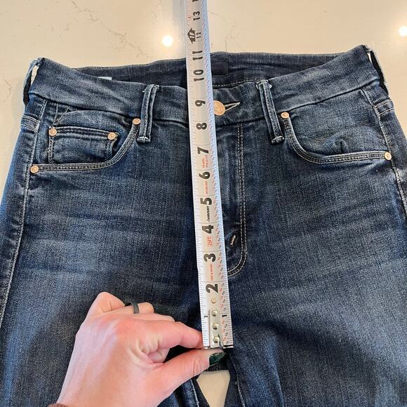 Mother Denim The Looker‎ Crop Jeans in On the Edge Size 25 - Picture 13 of 14